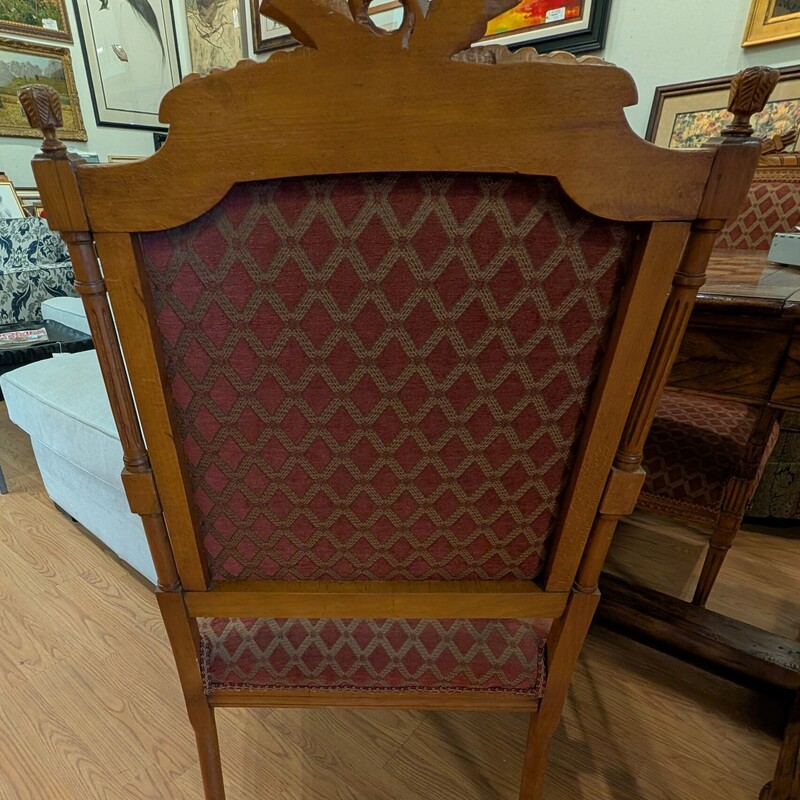 Louis XVI French Armchair, Antique, Carved
24 x 22 x 39h