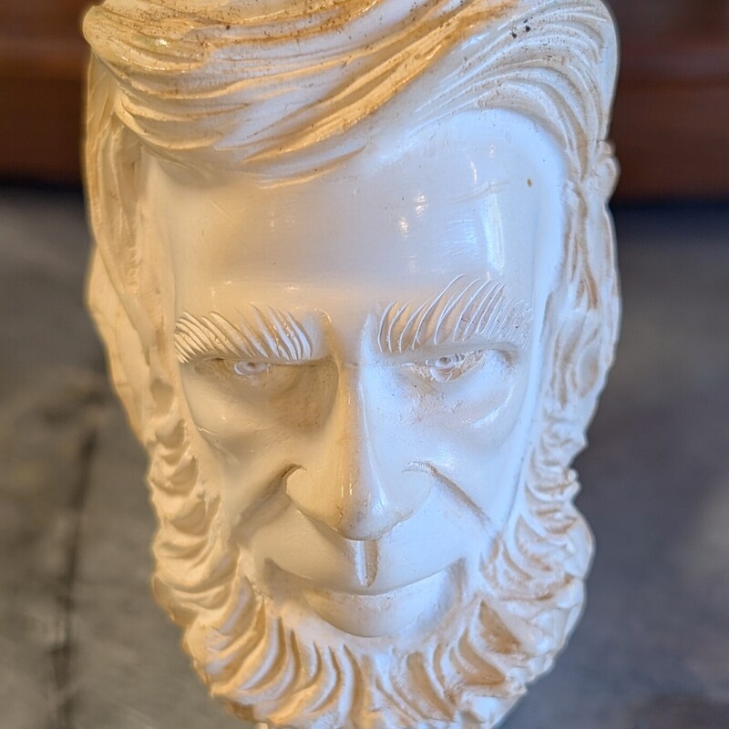 Meerschaum Block Pipe, Mans Head