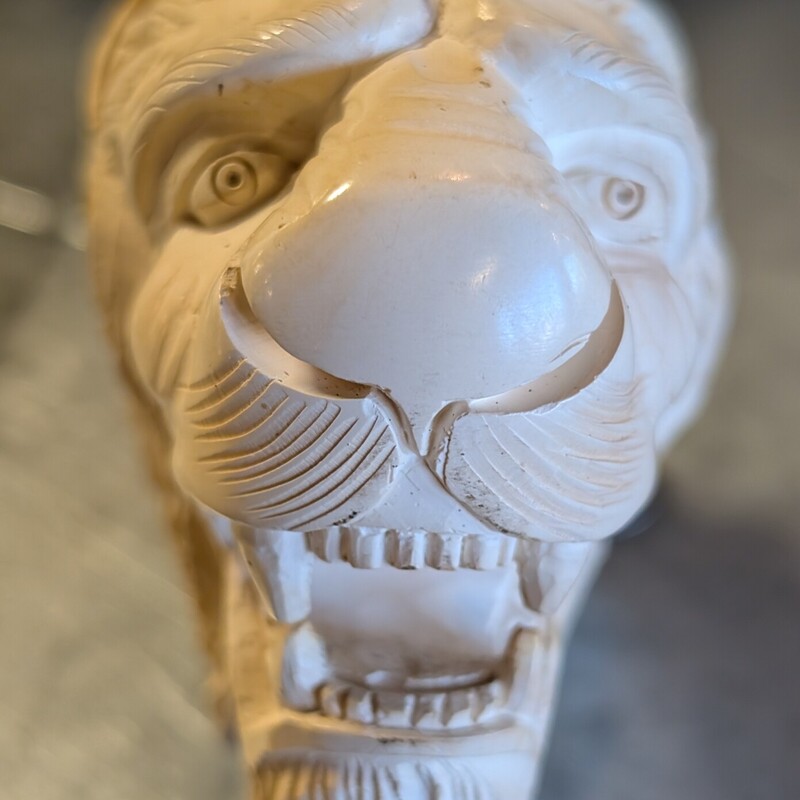 Meerschaum Block Pipe, Lion Head
