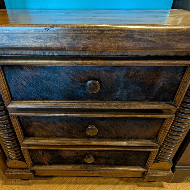 Hide Front Side Table