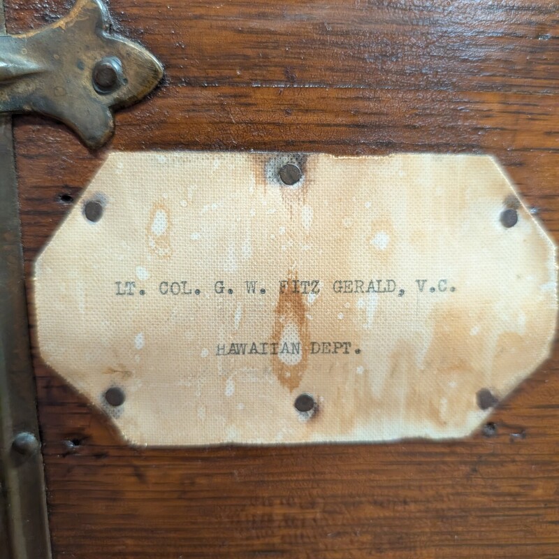 Topham, James 1832-1912, OakBrass, WWI
27 x 16 x 12h