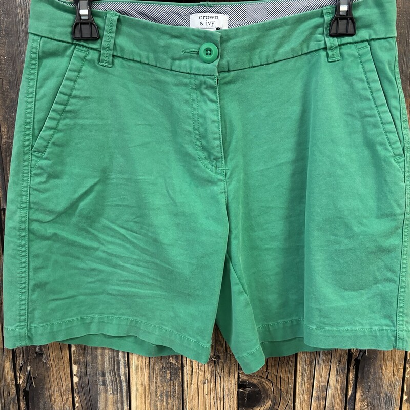 Green Crown And Ivy Short, Size: 2