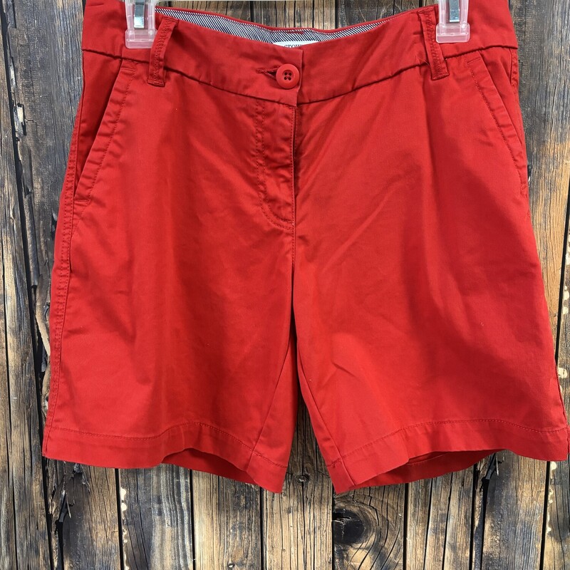 Red Crown And Ivy Shorts, Size: 2