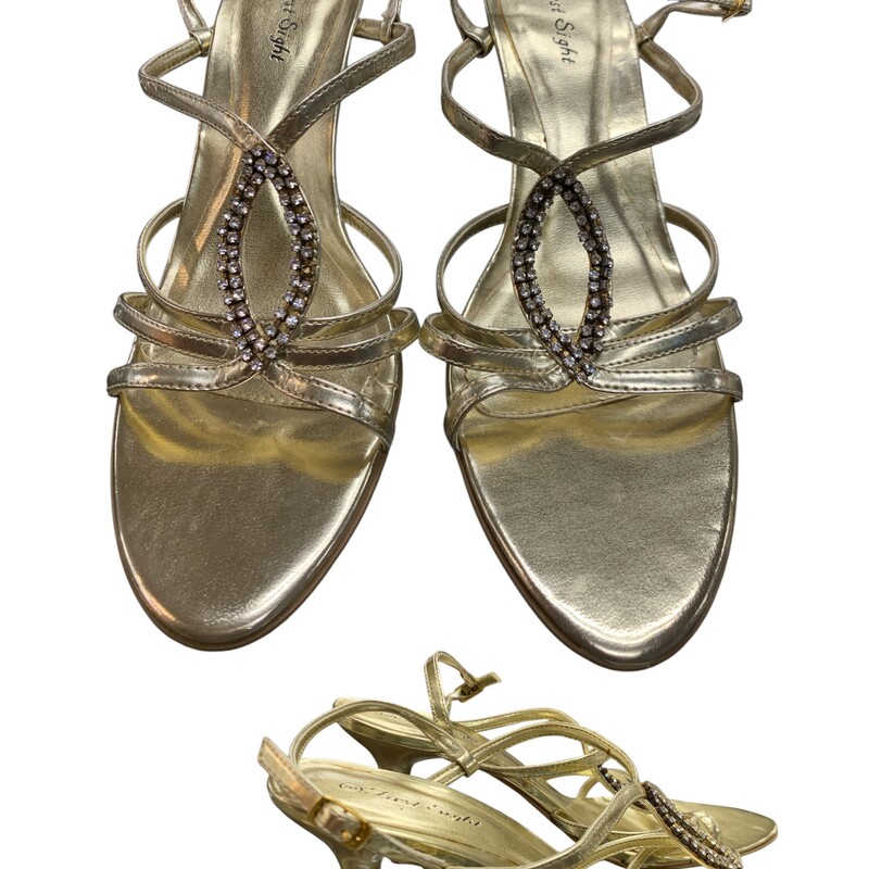 First Sight, Gold, Size: 8
