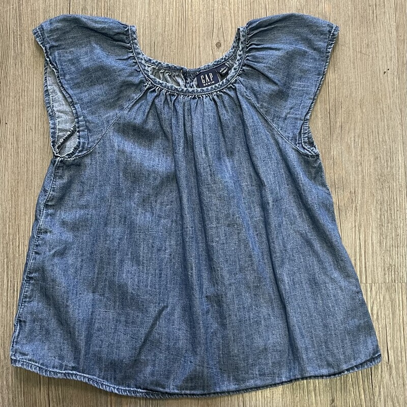 Gap Denim Shirt, Blue, Size: 8-9Y