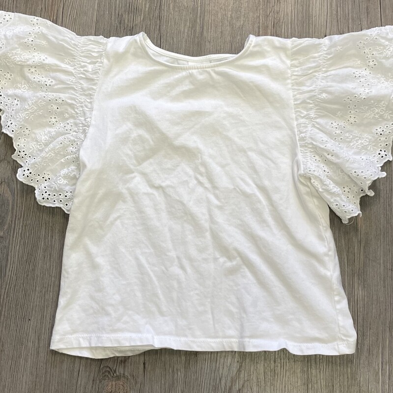 Zara Eyelet Tee