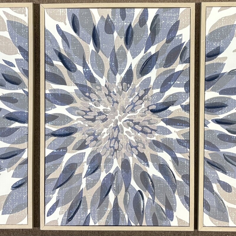 Floral Triptych 3 Canvas