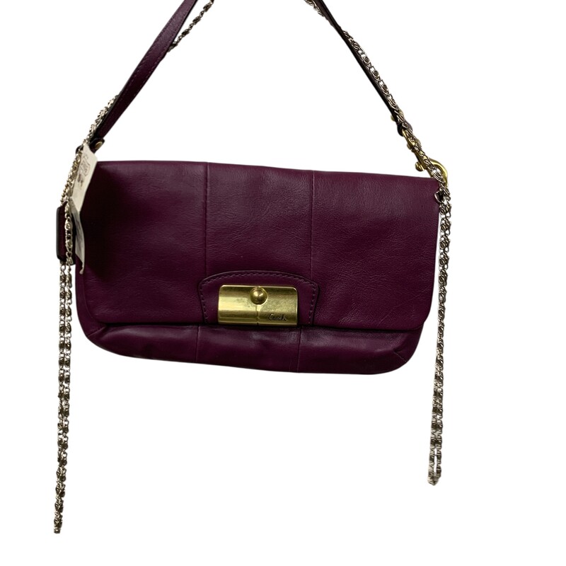 Coach Crossbody NWT, Prple/go, Size: S
