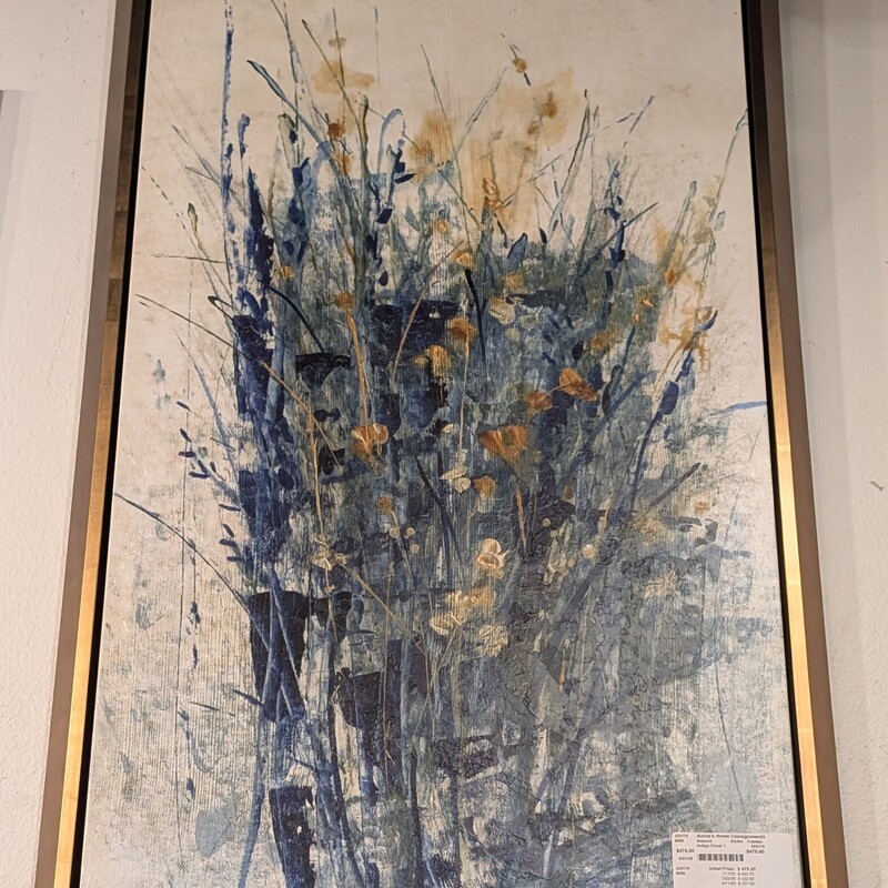 Indigo Floral 1