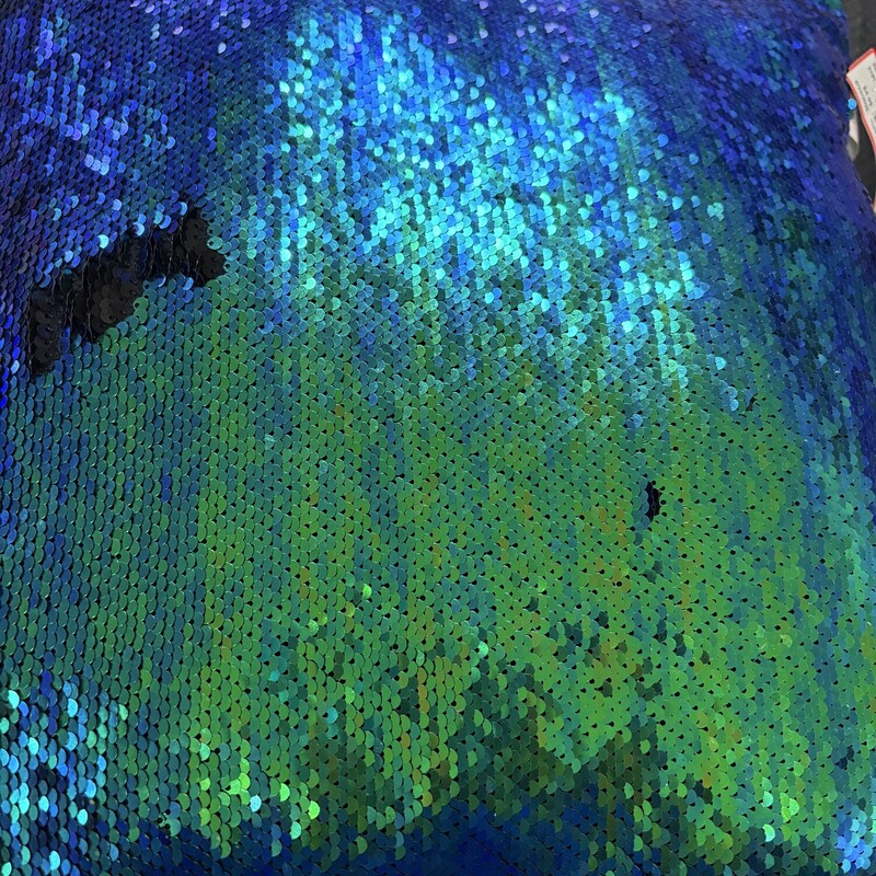 Sequin Throw Pillow, Size: 15x15 IN