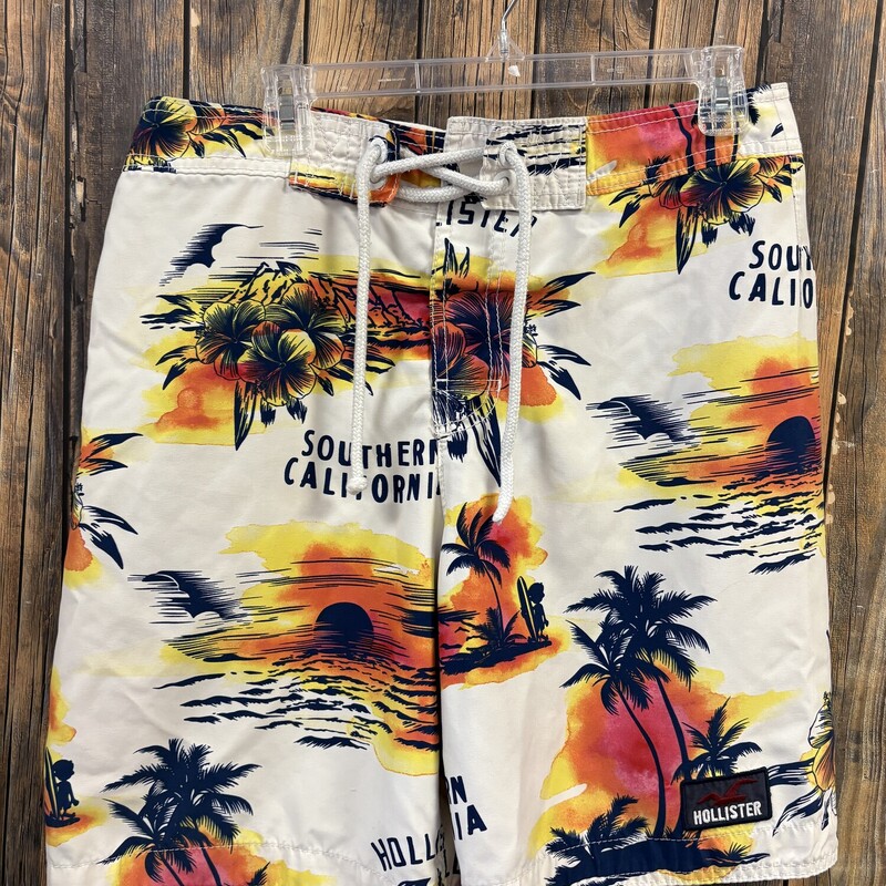Hollister Swim Trunks, Size: Med