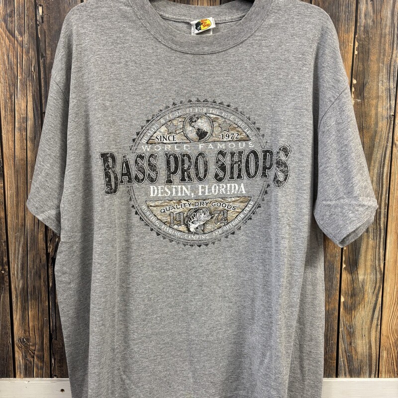 Bass Pro Destin Florida Tee, Size: L