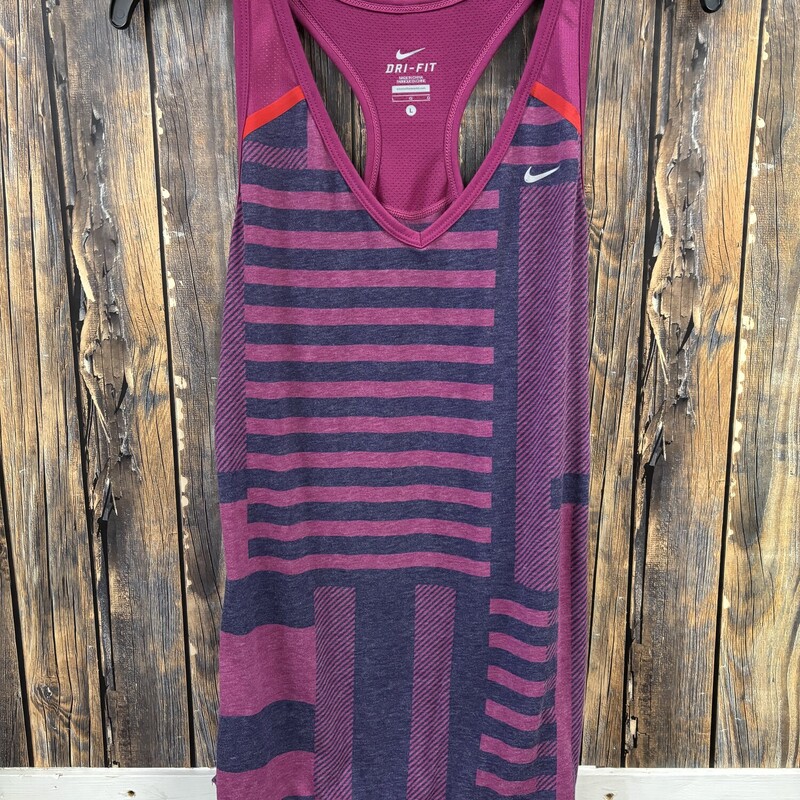 Purple Nike Tank, Size: L