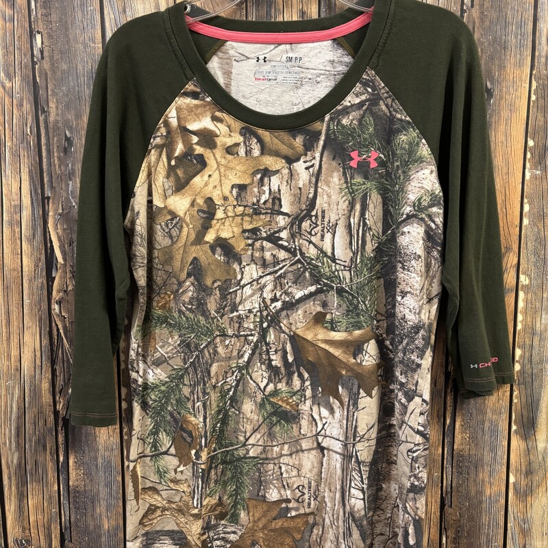 Camo UA Shirt, Size: S