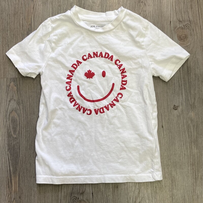 Joe Fresh Tee Canada, White Size;6Y