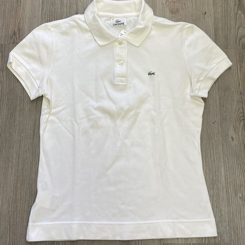 Lacoste Polo SL, White, Size: 40 Original Size
Fits 12-14Years Old