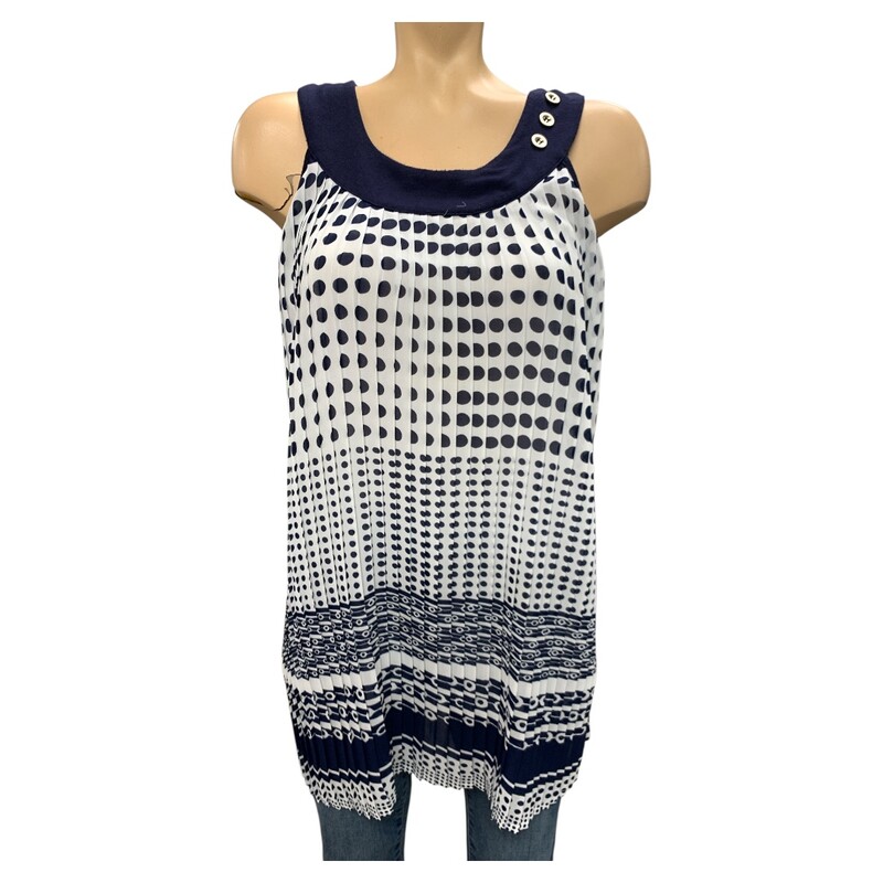 San Francisco, Blue/whi, Size: S