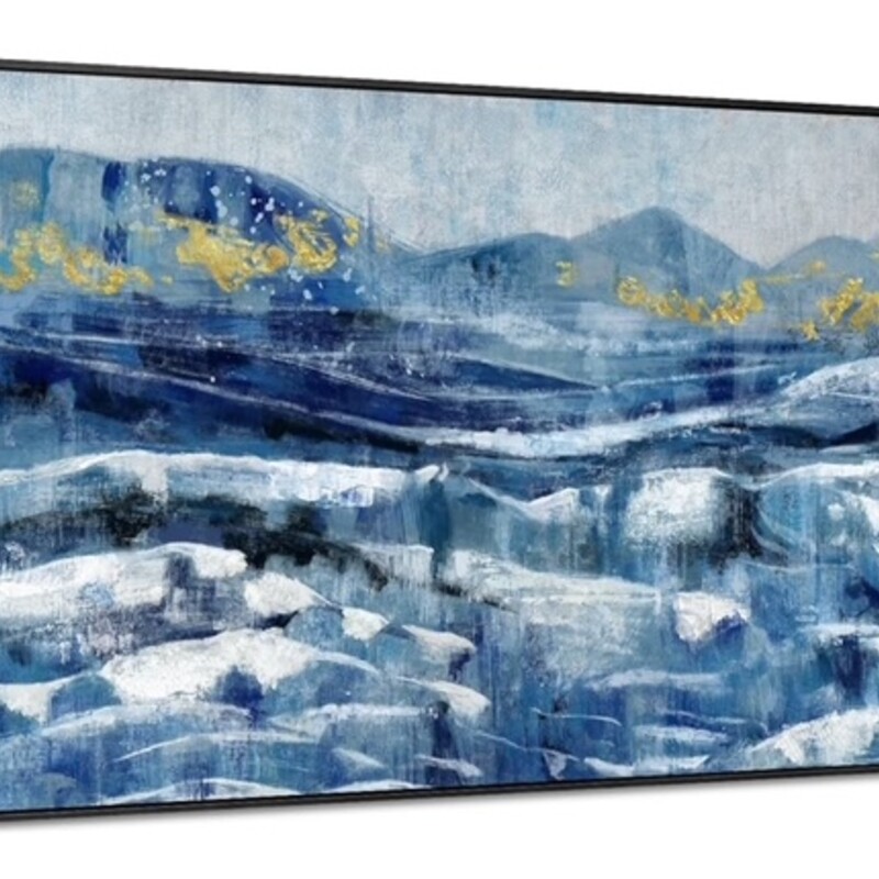Mountain Sea Wall Canvas