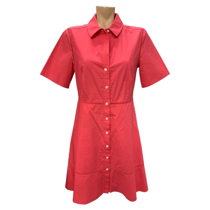 Draper James Dress S10, Coral, Size: M
