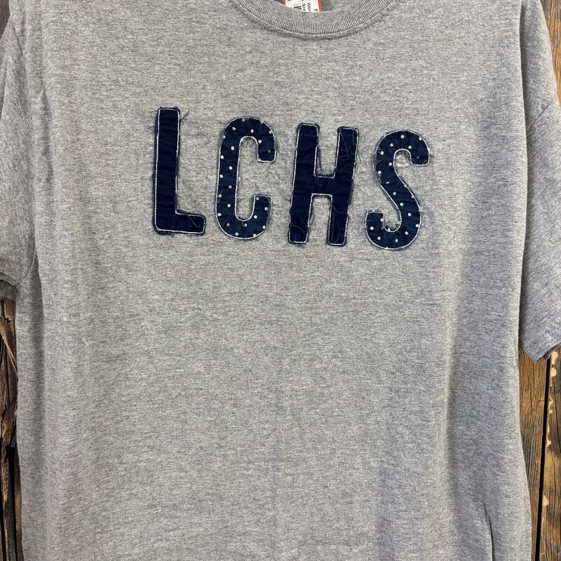 Grey LCHS Tee, Size: L
