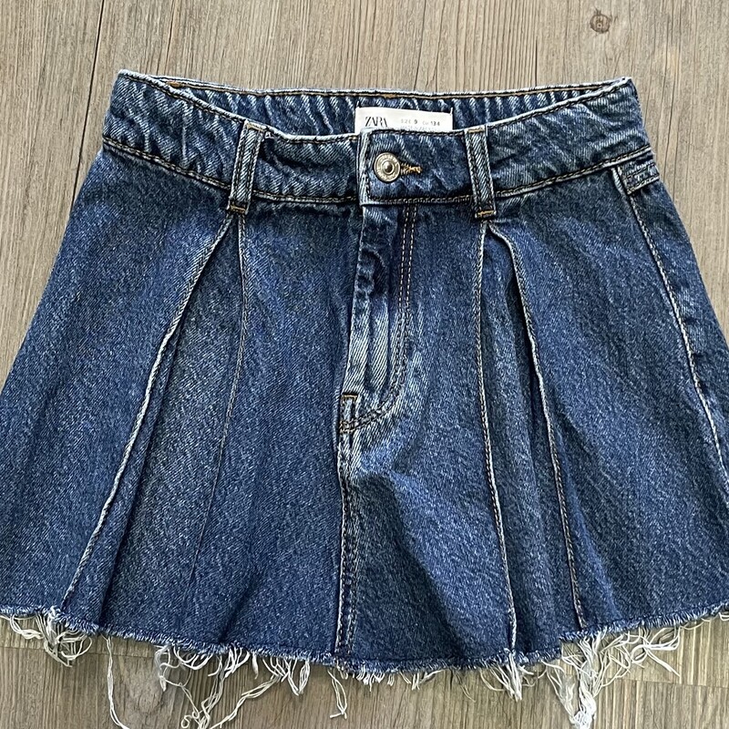 Zara Jean Skirt, Blue, Size: 9Y