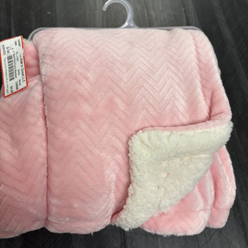 New Pink Fuzzy Blanket