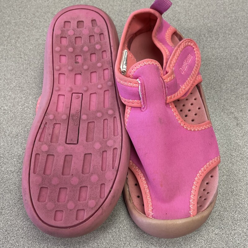 Oshkosh Water Shoes, Pink, Size: 11Y