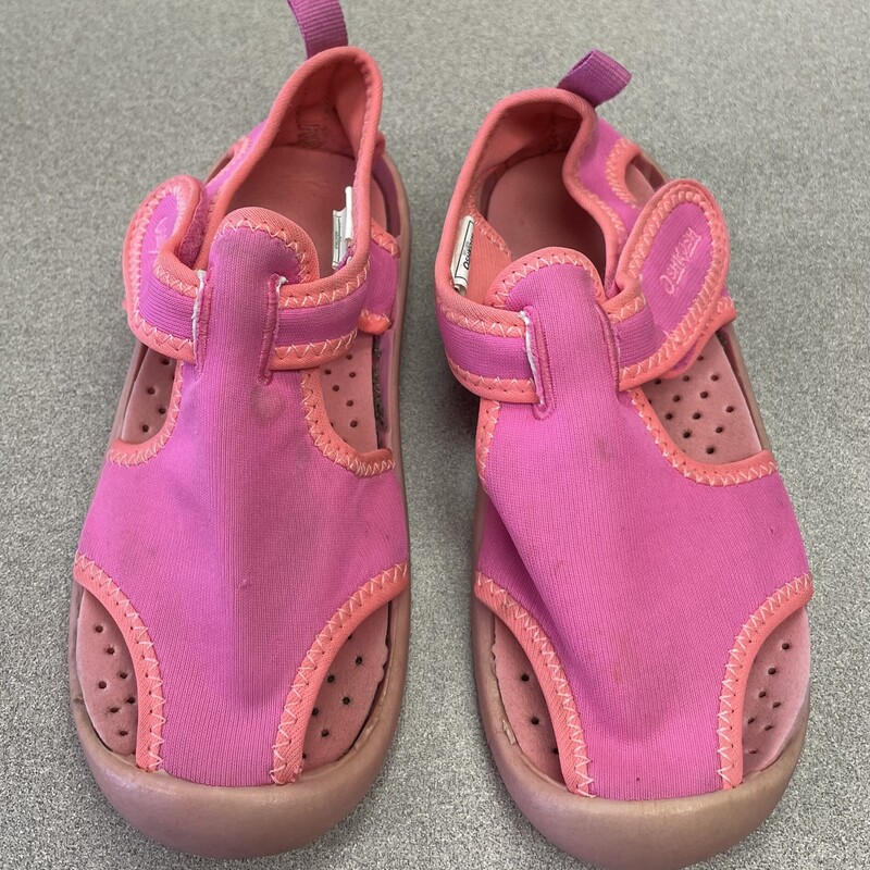 Oshkosh Water Shoes, Pink, Size: 11Y