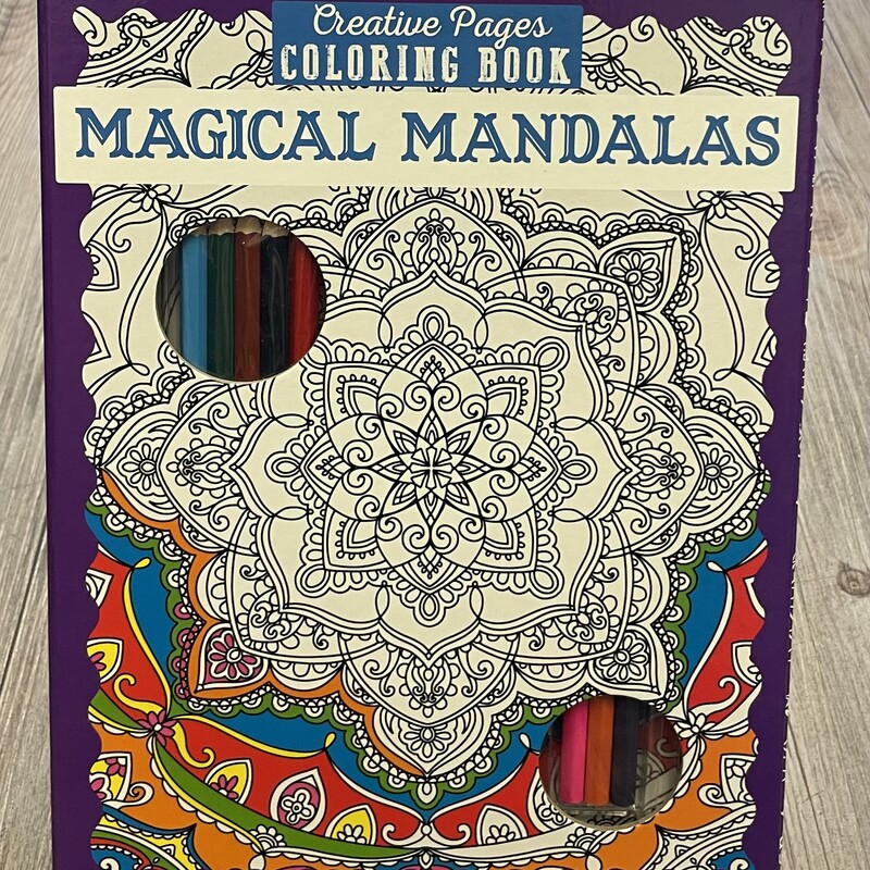 Magical Mandalas Coloring Book, Multi, Size: Hardcover