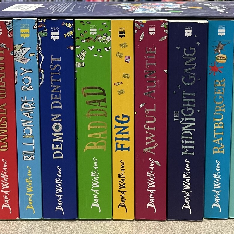 The World Of David Walliams, Multi, Size: 10 Books