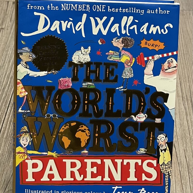 The World Worst Parents, Blue, Size: Hardcover