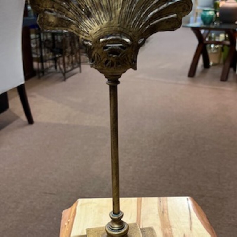 Brass Shell On Stand