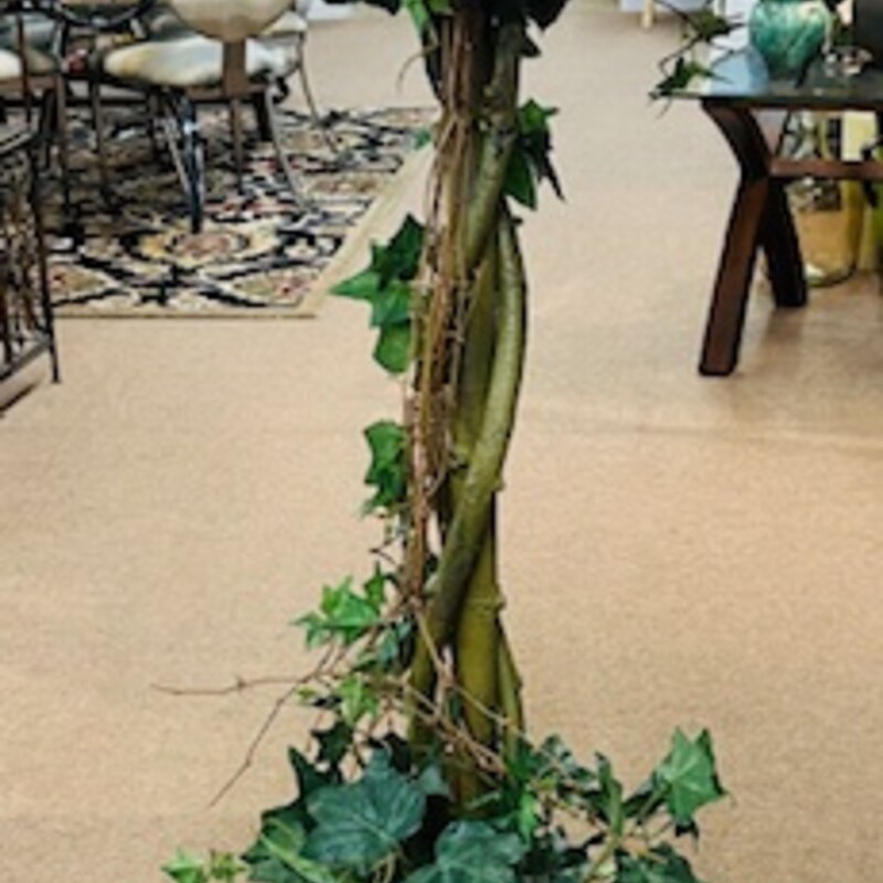 Ivy Topiary In Stone Pot