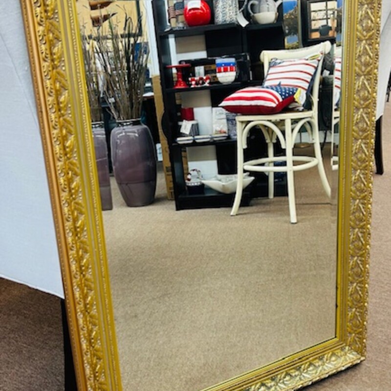 Leaf Embossed Mirror