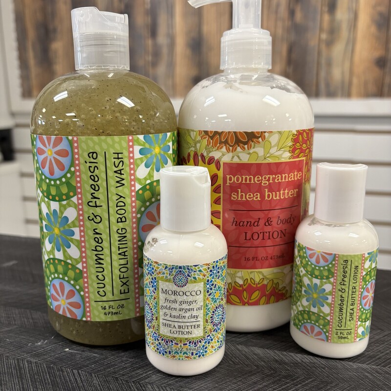 Shea Butter Body Wash Set
