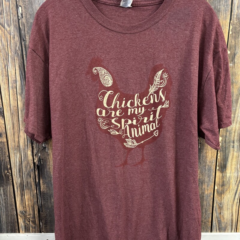 Chicken Is My Spirit Anim, Size: XL