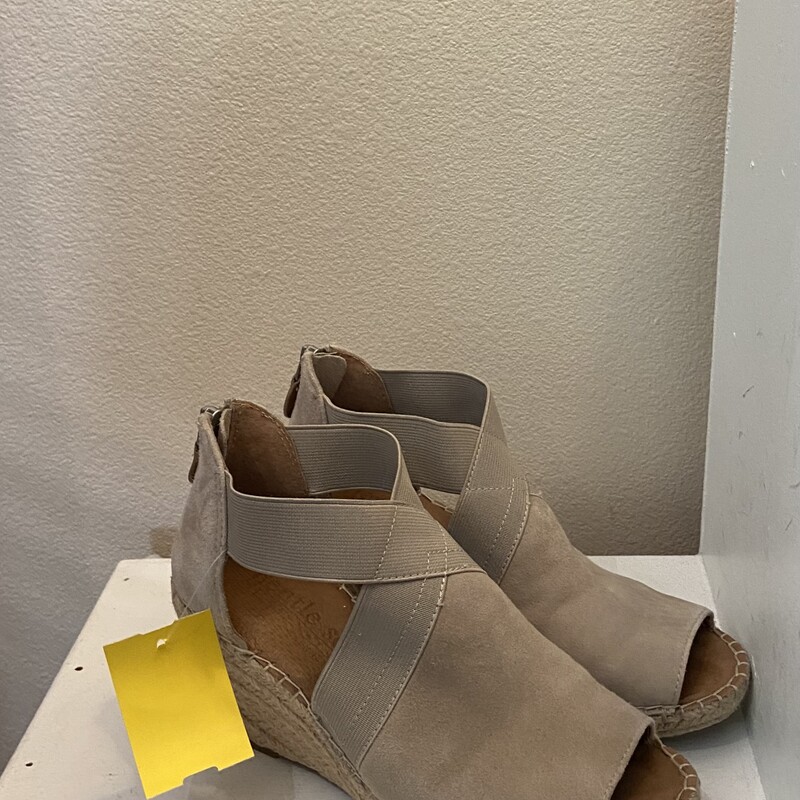 Tan Suede Esp Wedge