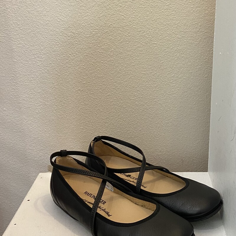 NEW Blk Lther Crss Shoe