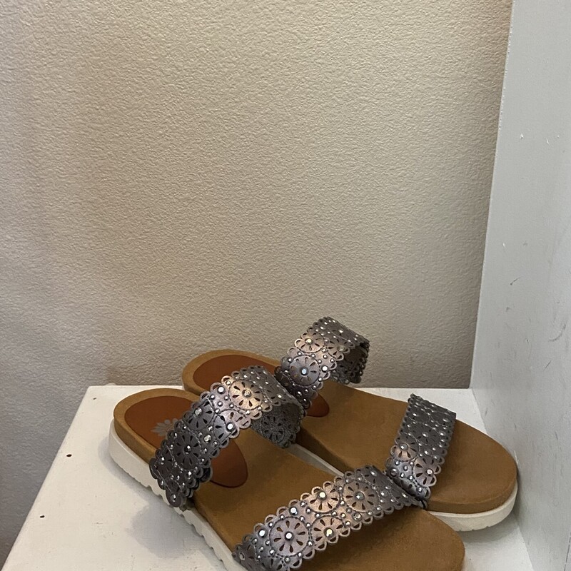 Pewter Gem Sandal