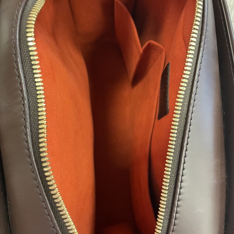LV Sarria Horizontal Purs, Brown, Size: None