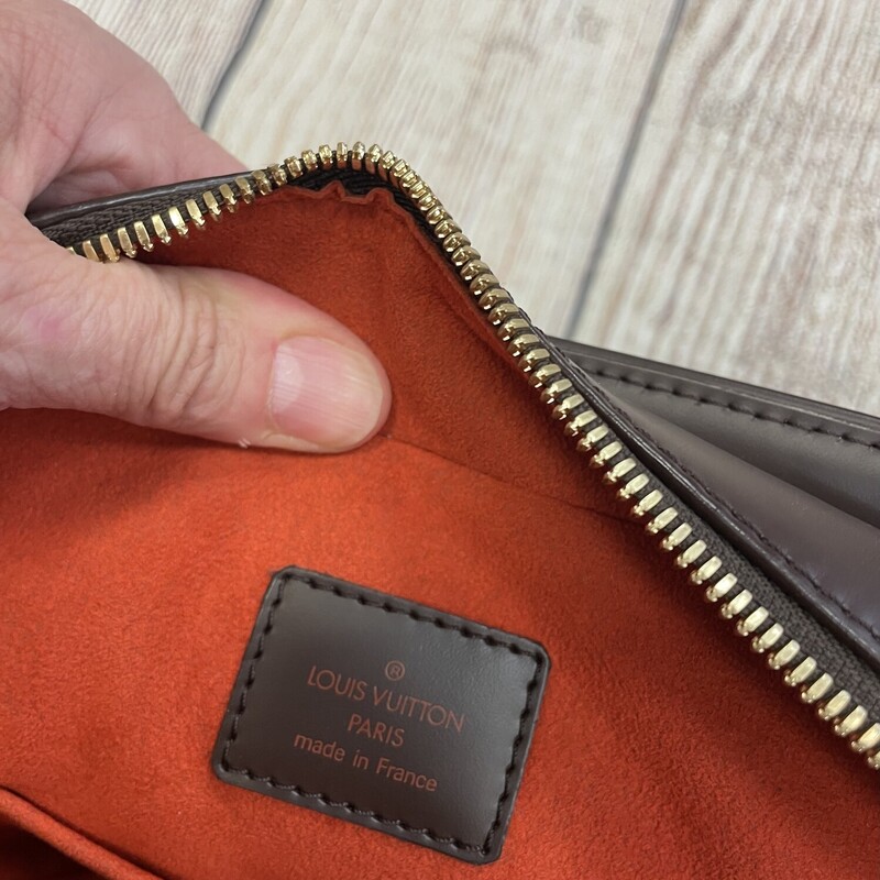 LV Sarria Horizontal Purs, Brown, Size: None