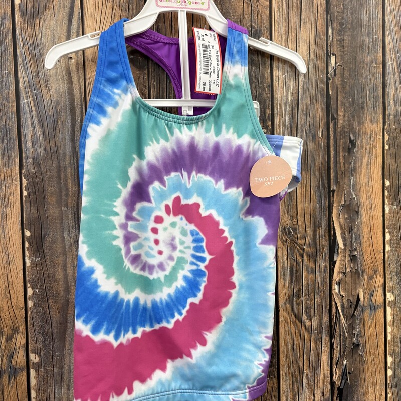 Nwt  Tye Dye2 Piece Swim
