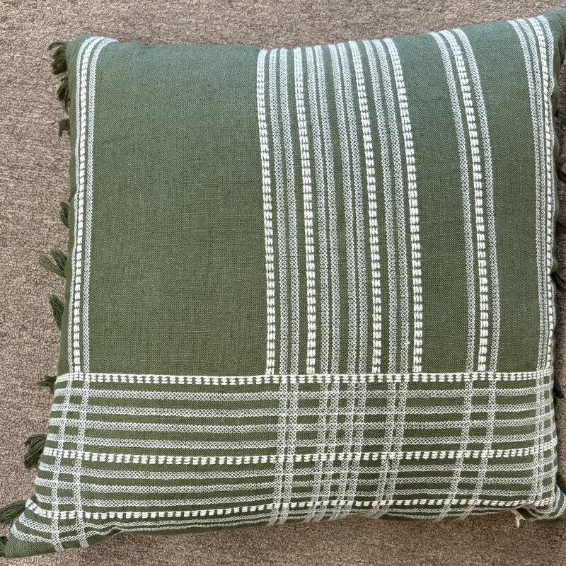 Linen Plaid Tassels