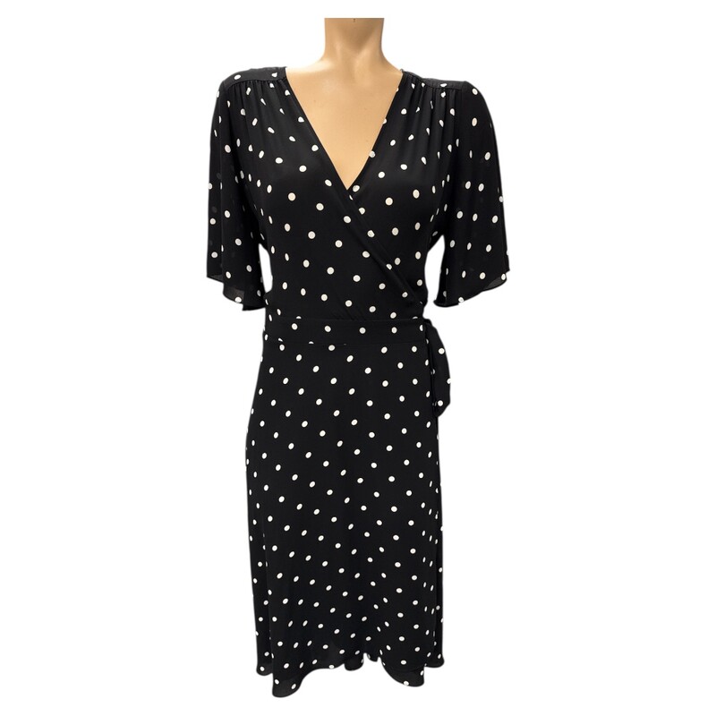 White H Black M Dress, Blk/whit, Size: M