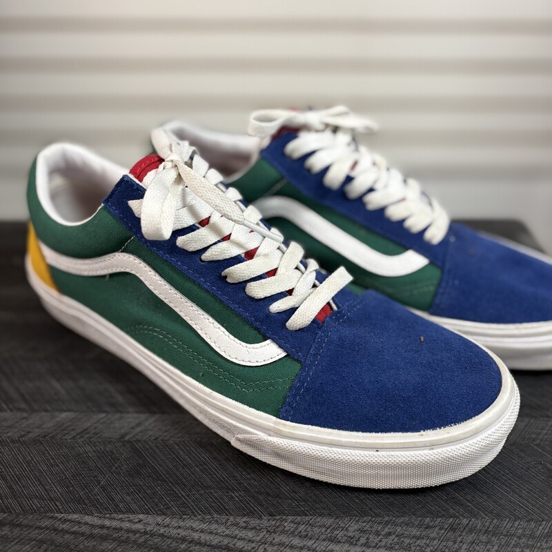 New Colorful Vans, Size: 10