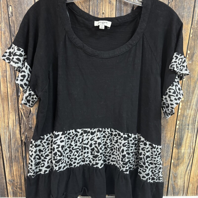 Animal Print Umgee Top, Size: M