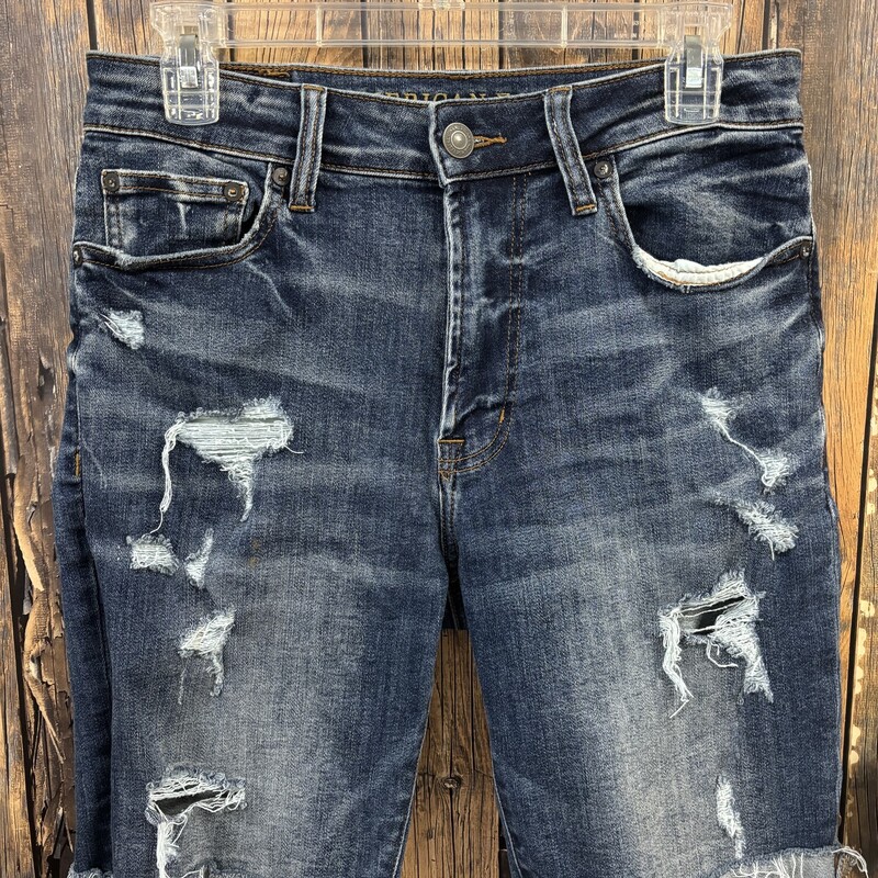 Distressed AE Shorts, Size: 30