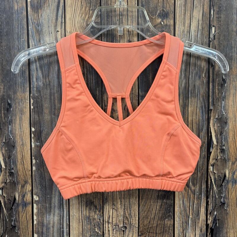 Orange Sports Bra, Size: S
