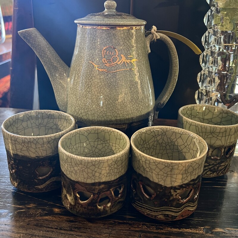 Teapot/Cups Japan Somayak