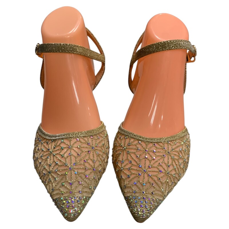 N/A, Gold, Size: 10
